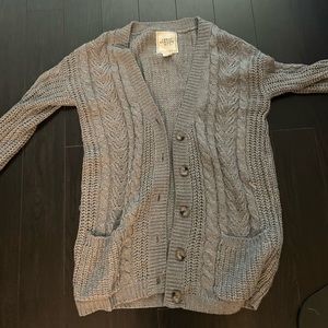 Fall/Winter Grey Cardigan